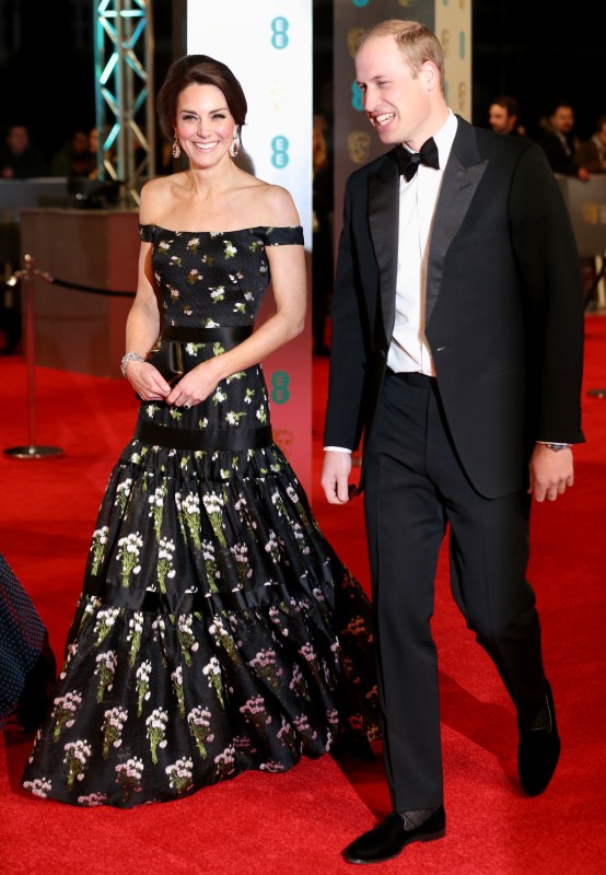 Duchess Kate, Prince William, BAFTAs