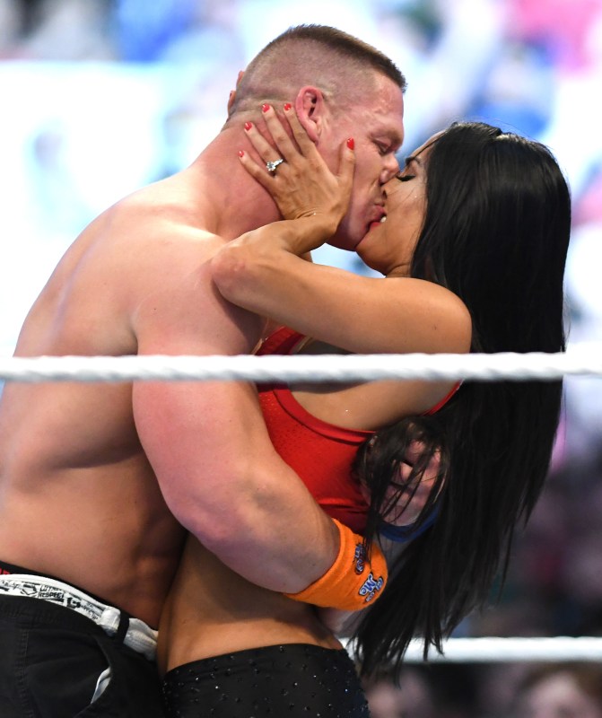 John Cena and Nikki Bella engagement